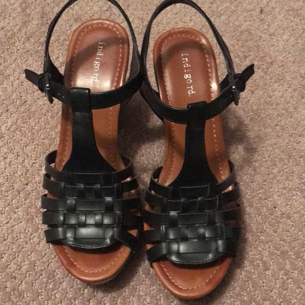 Black sandals